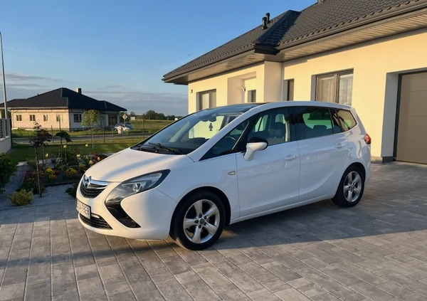 Opel Zafira cena 34900 przebieg: 190000, rok produkcji 2014 z Zambrów małe 301